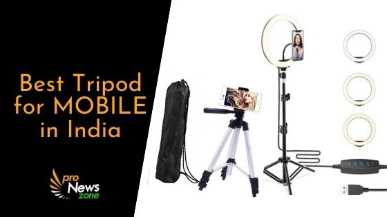 Best Tripod for mobile laptop online teaching under 500, 1000 Rs in India