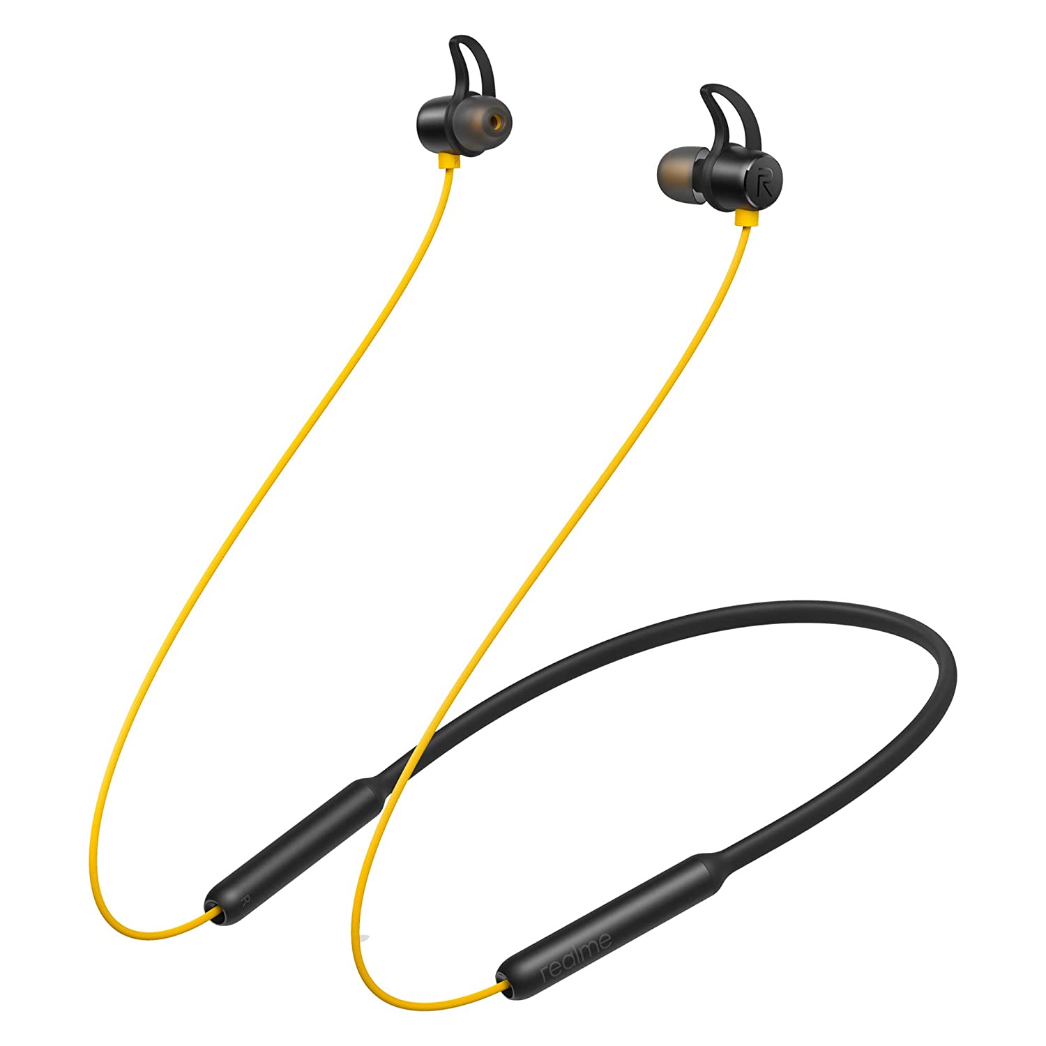 realme Buds Wireless in-Ear Bluetooth with mic (Yellow) under 1500
