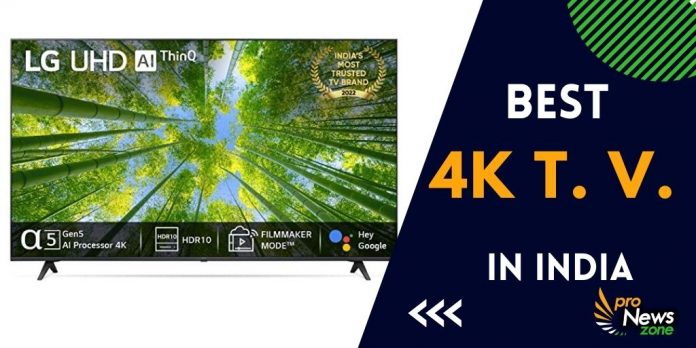 Best 4k TV in India 2022