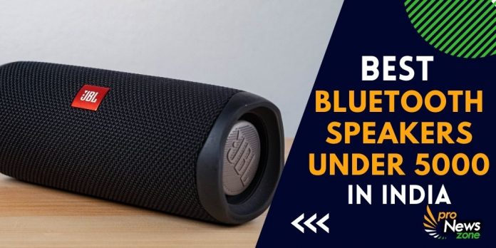Best Bluetooth Speakers under 5000 In India 2022 [Reviews with Buying Guide]